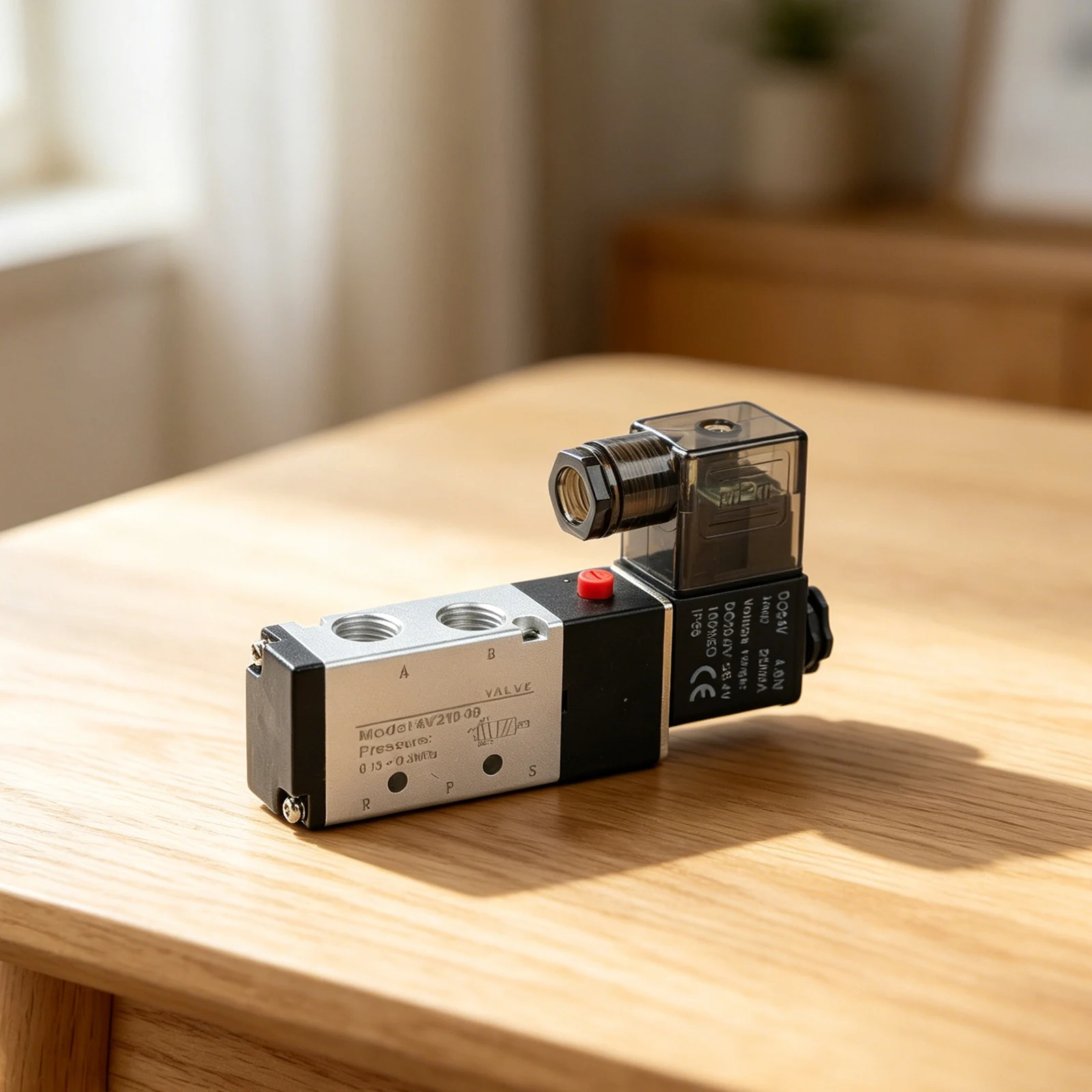 Solenoid Valve 4V210-08 For Pilot Operated Type for DC24V Pneumatic Directional Control Applications in Automation Systems