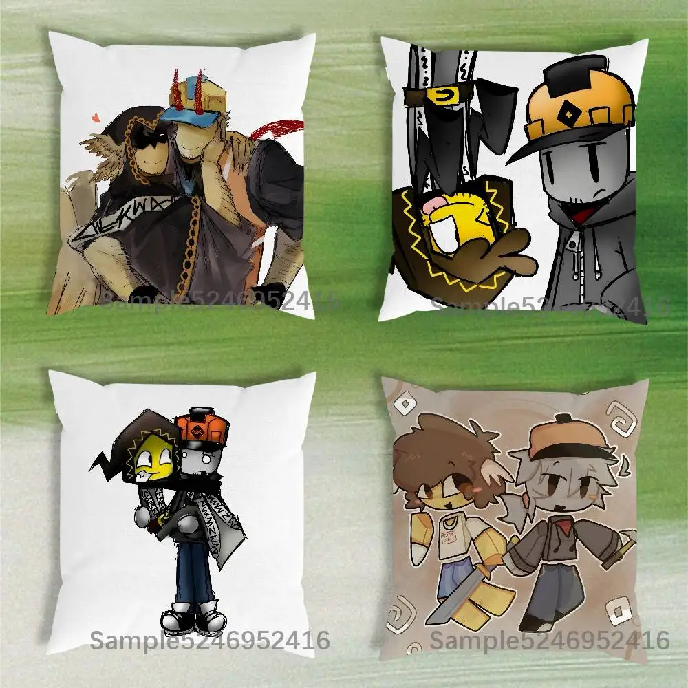 

B-Builderman Shedletsky Buildershed Cushion Cover Pillow Cover Decor Pillowcase Printed Cushion Case For Couch