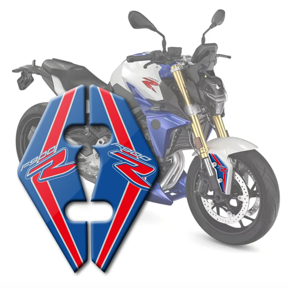 Motocicleta dianteira Fender Protector Adesivos, Decalques 3D Gel, BMW F900r, 2019, 2020, 2021, 2022