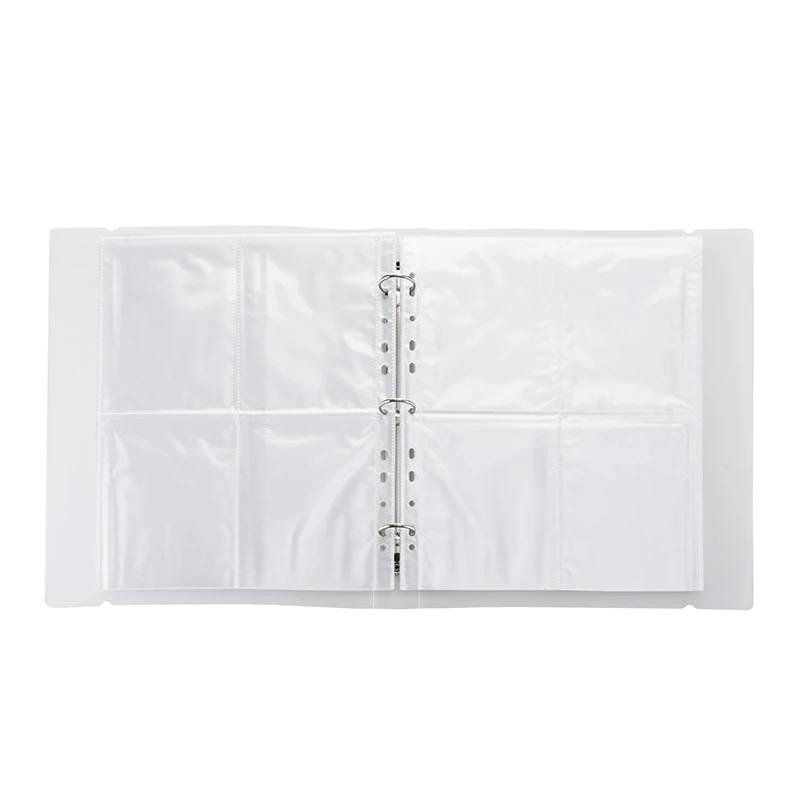 Nachfüllseiten mit 4 Taschen, 15,2 cm, 50,8 cm, 50,8 cm, 30 Blatt, zur Aufbewahrung von Fotoalben und Karten