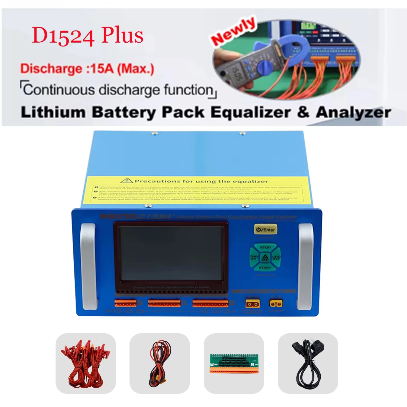 

Battery Battery Repair Pressure Equalizer D1524 Equalizer Car 15A Difference Maintenance Balancer High Current SUNKKO Lithium