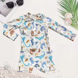 EezKoala Children's One Piece Swimsuit Sunscreen Quick-Dry Baby Surfing Suit for Boys Girls Swimwear Toddler Bathing  Swim Cloth