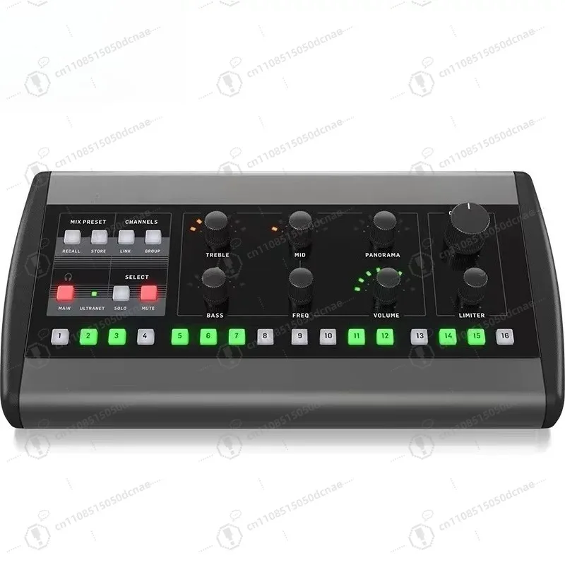 Multi Channel Audio Monitor Distribution Controller In Ear Monitor Allocation Unit For Live Band Stage Recording Studio Use