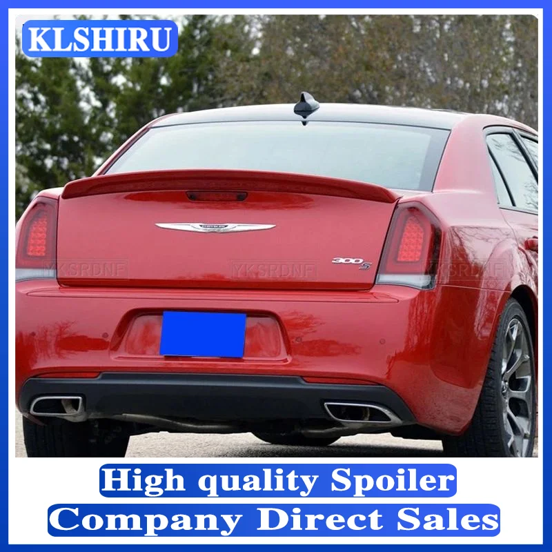 For Chrysler 300 300c 300s 2011 12 13 14 15 16 17 18 Rear Trunk Spoiler High Quality ABS Wing Car Exterior Tuning Accessories