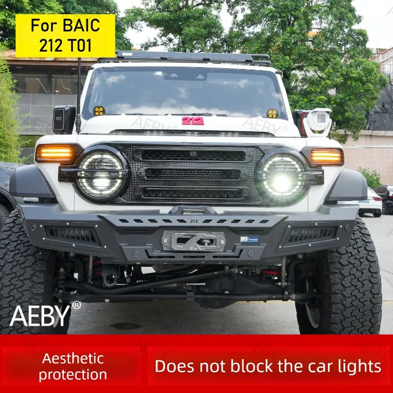 For BAIC 212 T01 Front Grille Headlight Turn Signal Cover Trim,headlight grille,Anti-scratch,Automotive exterior accessories