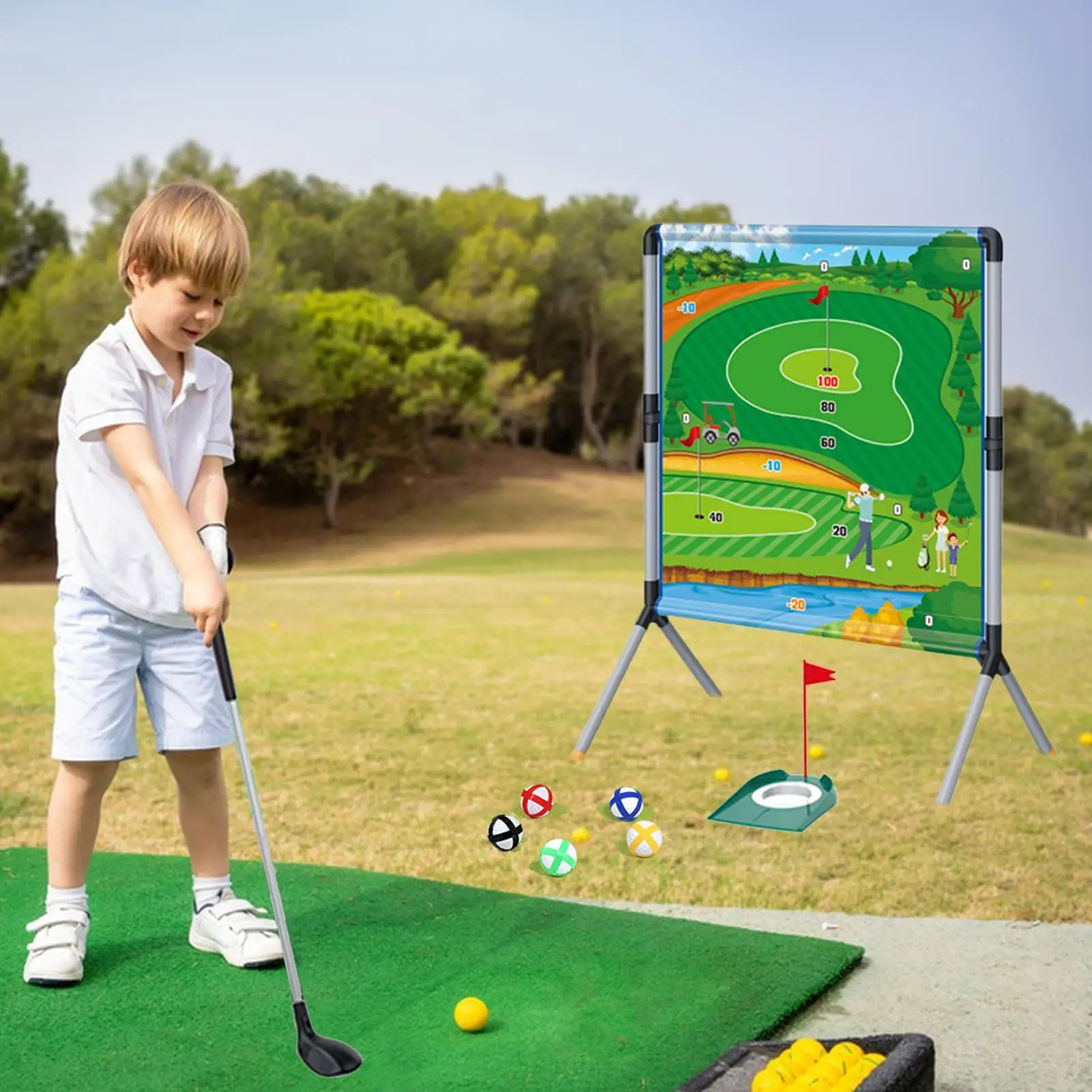 تقطيع الجولف - ملحقات الدورة التدريب المساعدة في تدريب الجولف للعائلة للرجال والنساء والفتيات والشباب والمراهقين والرياضيين #3