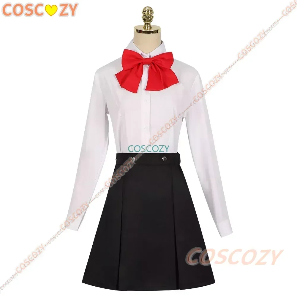 Persona 3 Main Character Cosplay Uniforme Escolar Traje com Peruca para Mulheres, Aegis Heroine