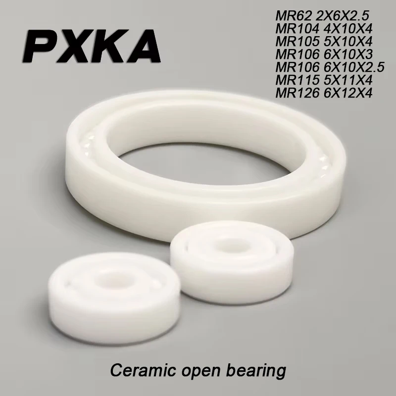 micro-miniature fishing wheel, water droplet wheel MR104 MR105 MR115 MR106 MR62 MR126 zirconia full ceramic bearing