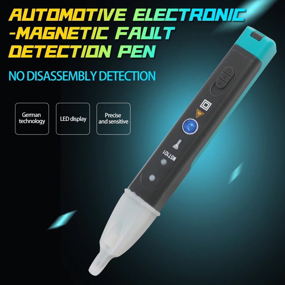 

Ignition Coil Tester Auto Ignition System Detection Pen Coil On Plug MST-101 Test Pen Quick Check Circuit Tester