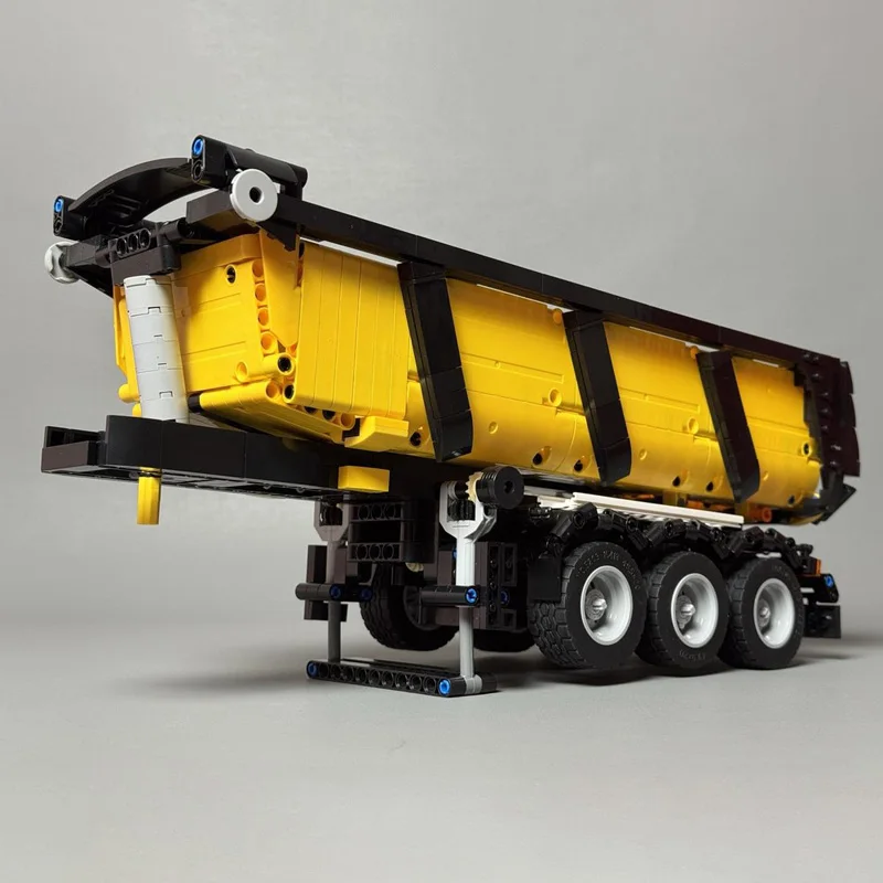 

806PCS MOC Technology Tipper Trailer Tecnokar Supertop 1 21 Model DIY Creative Assembly Building Blocks Display Birthday Gift