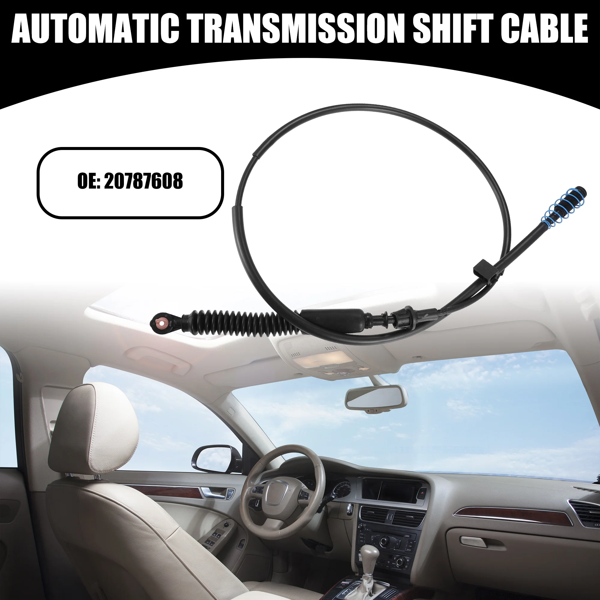 

UXCELL Transmission shift Control Cable 20787608 for Chevrolet Silverado 1500 2009-2013