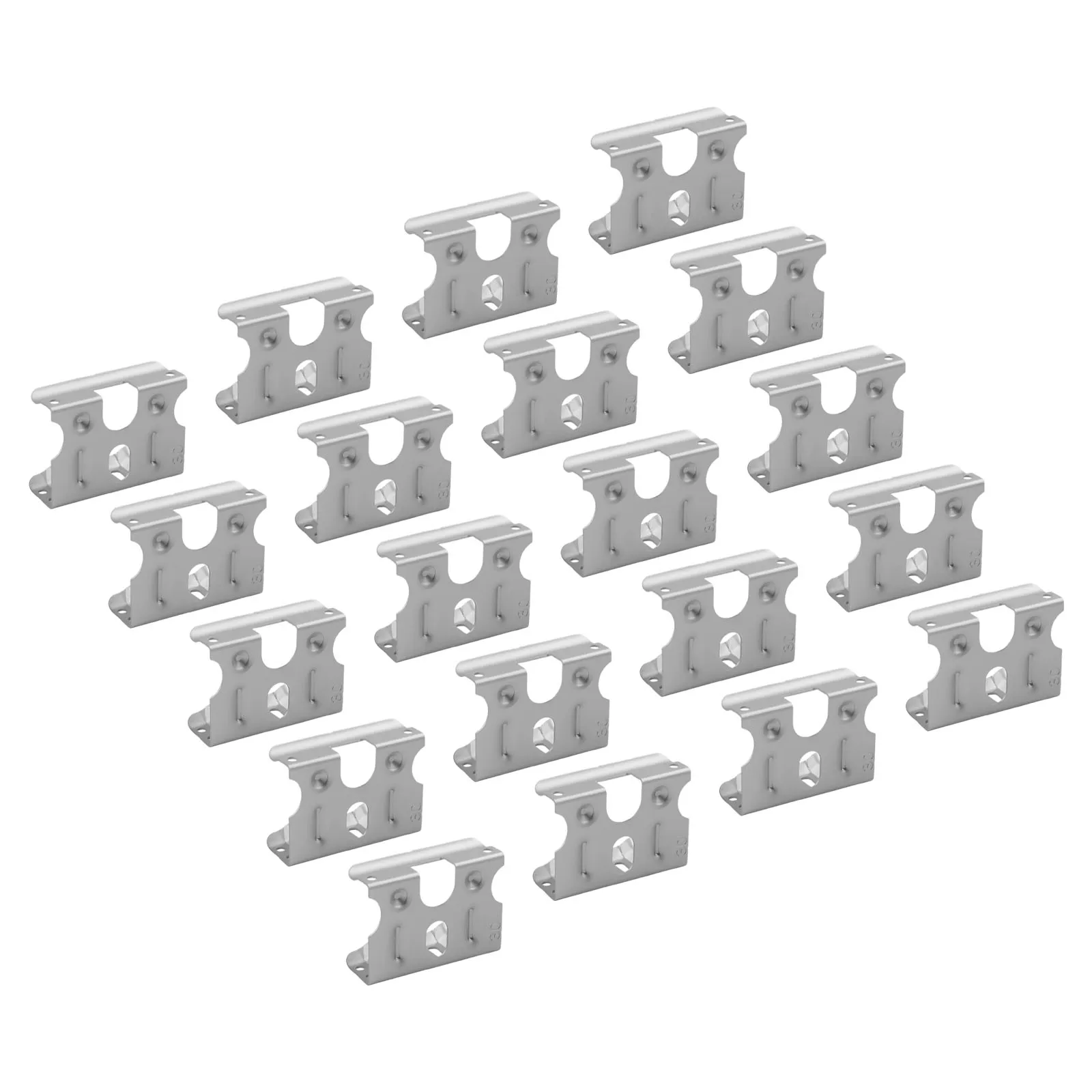 Silvery Color 304 Drain Clips 304 Clips Prevent Water Accumulation For 30mm Solar Panels Silvery Color 304 Drain