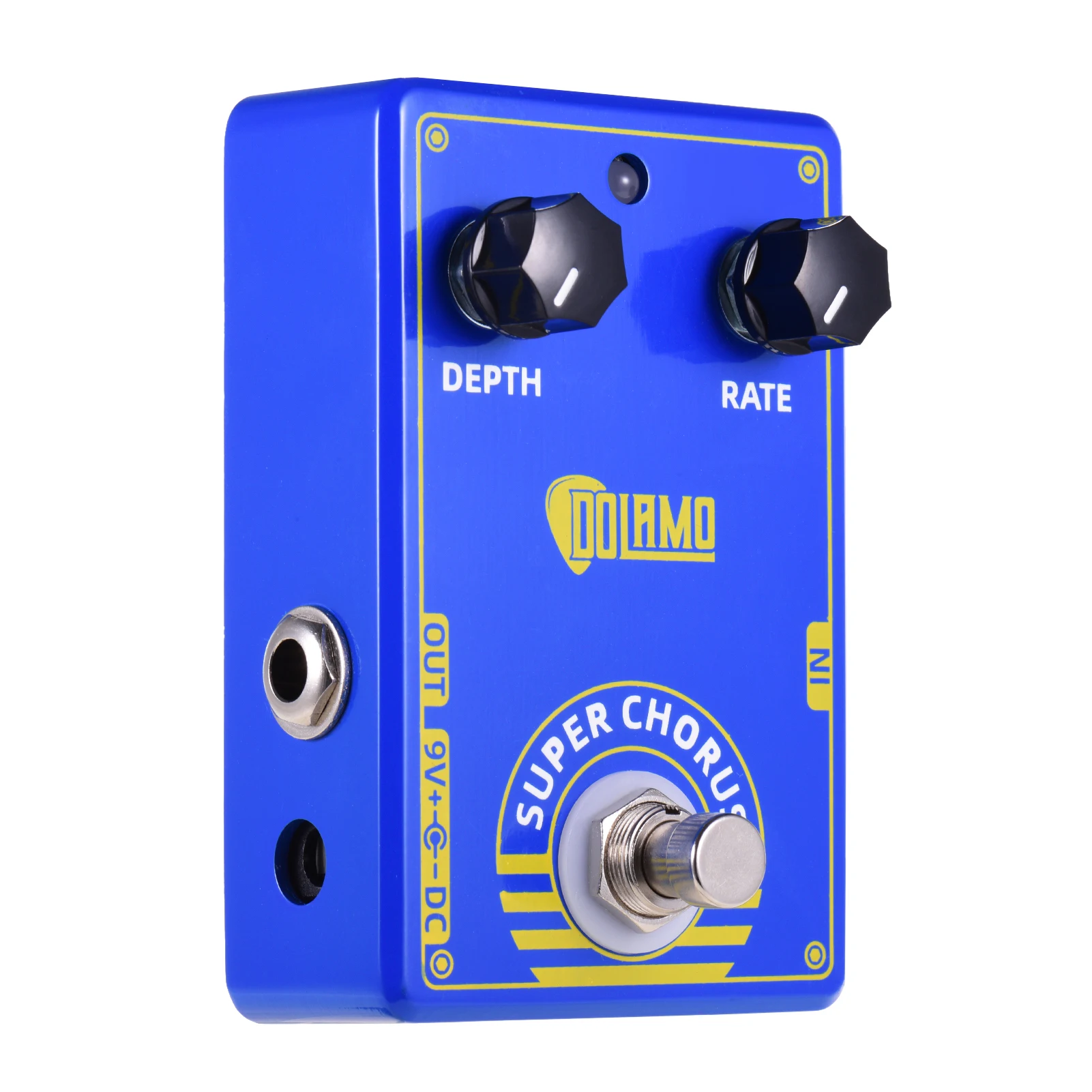 Dolamo D-3 Super Chorus Guitar Effect Pedal Chorus Pedal with True Bypass for Electric Guitar