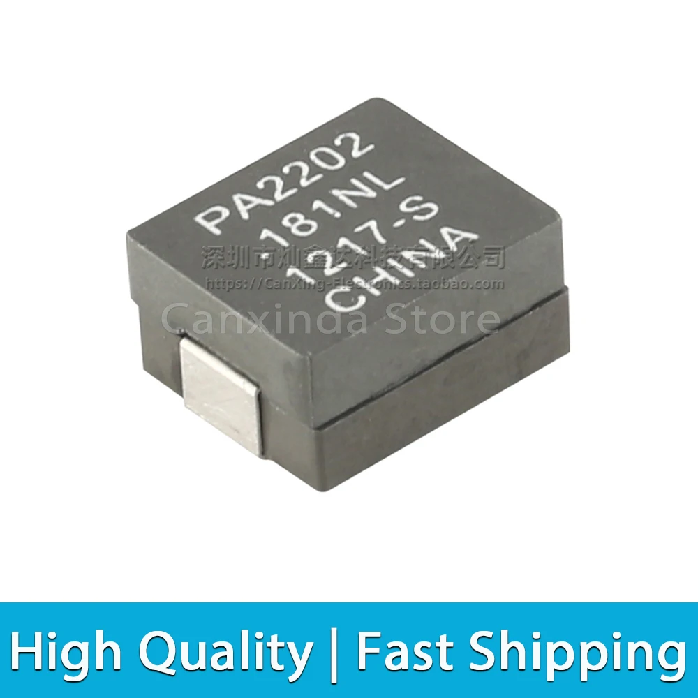 5pcs PA2202.181NL SMD SMT Moulded Power Inductor Inductance 0.18uH 36A High Current Filter 12*10mm