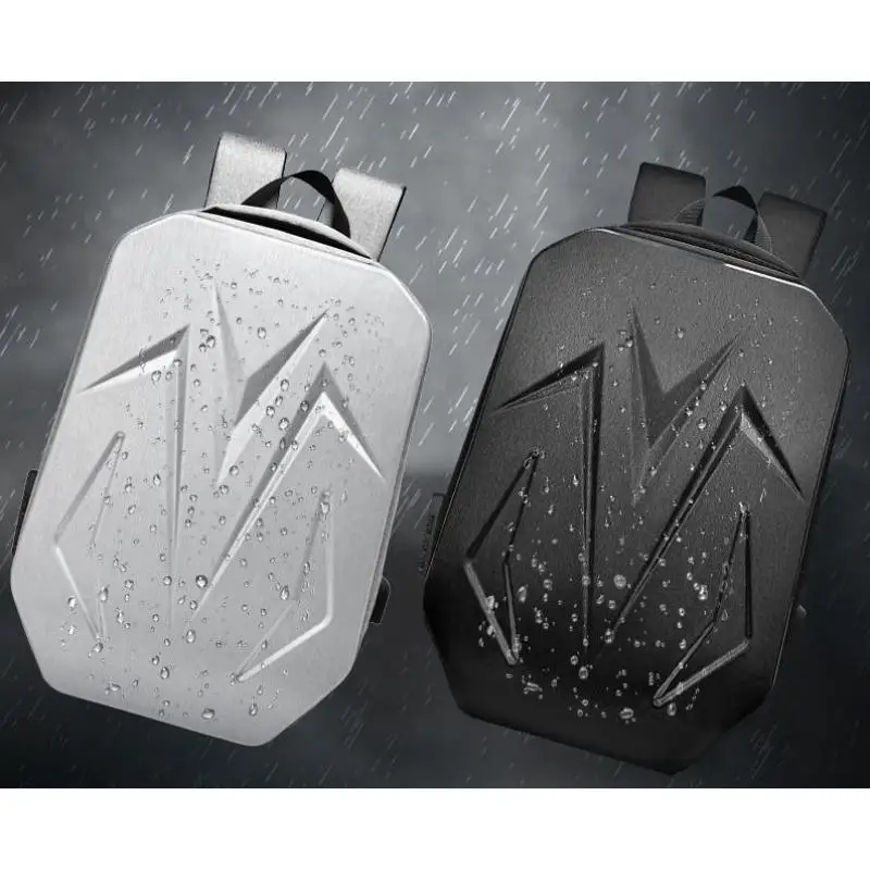 Hard Shell Combination Lock Computer Bag Large Opening and Cclosing E-sports Game Book Backpack Large Capacity Student Backpack