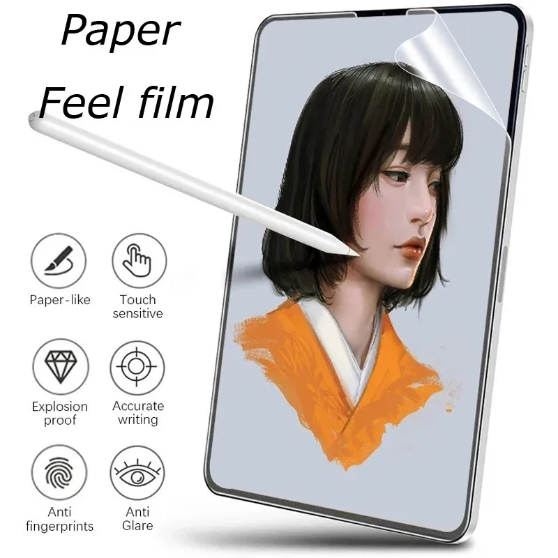 

Для Amsung Galaxy Tab A11 8,7 2025 SM-X133 SM-X135 Galaxy Tab A11 Plus 11 дюймов 2025 как на планке бумажная защитная пленка для экрана