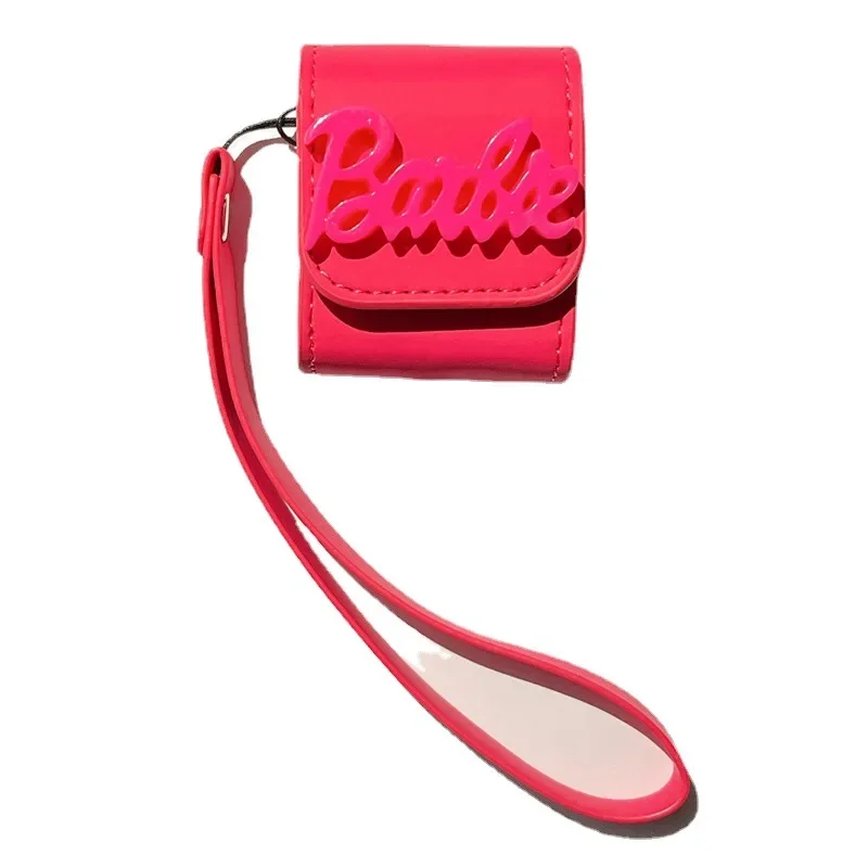 Barbie For Airpods Pro 2 Case,Pink PU Leather Bag Case For Airpods Case,Earphone Cover For Airpods 3 Case 2021 For Girls