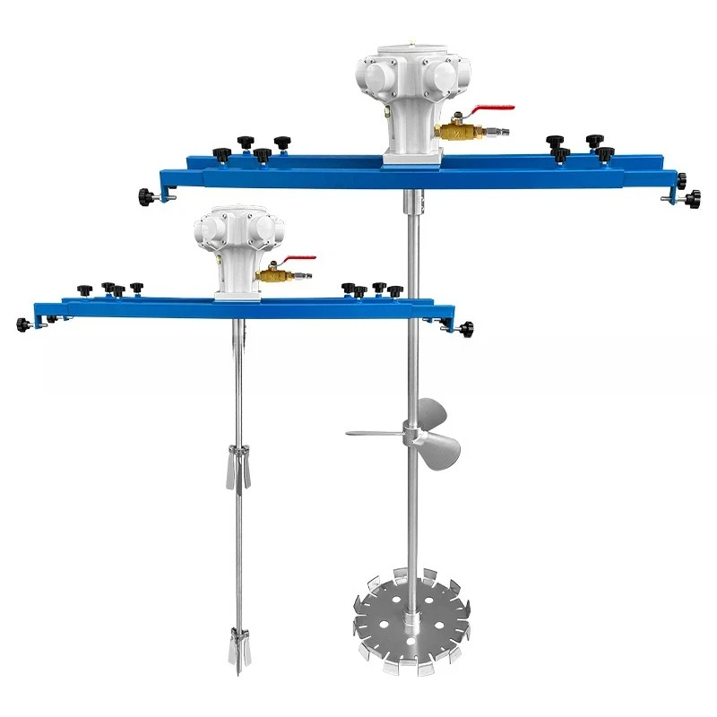 Pneumatic mixer High-speed dispersion mixer High-power paint glue special