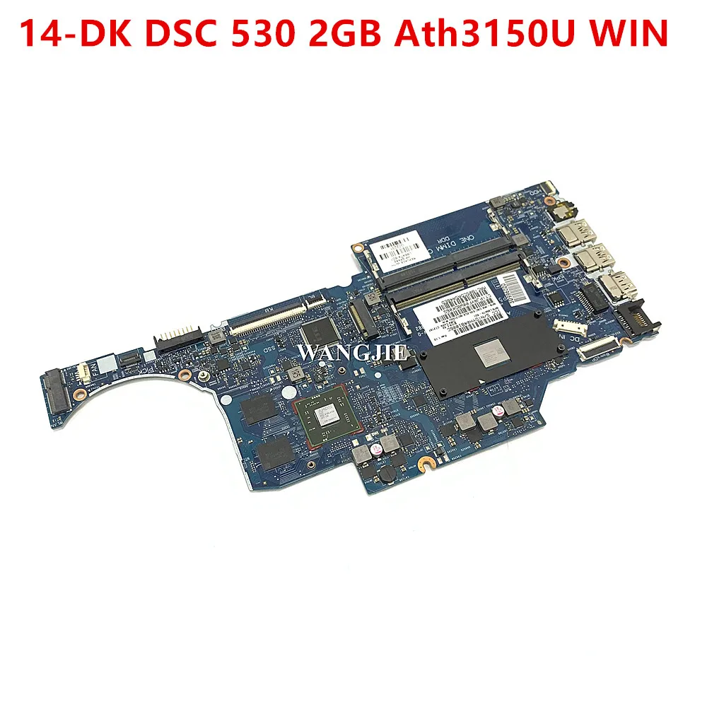 

For HP 14Z-DK100 14-DK Laptop Motherboard L86474-601 DSC 530 2GB CPU: Ath3150U WIN 6050A3176101 100% Working