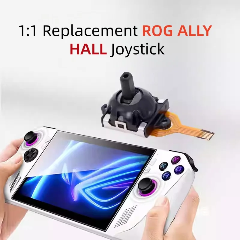 2PCS For ROG Ally Game Console Hall Joystick Replacement Handheld Game IC Rocker Gaming Accessories For GAMESIR X4/OneXPlayer F1