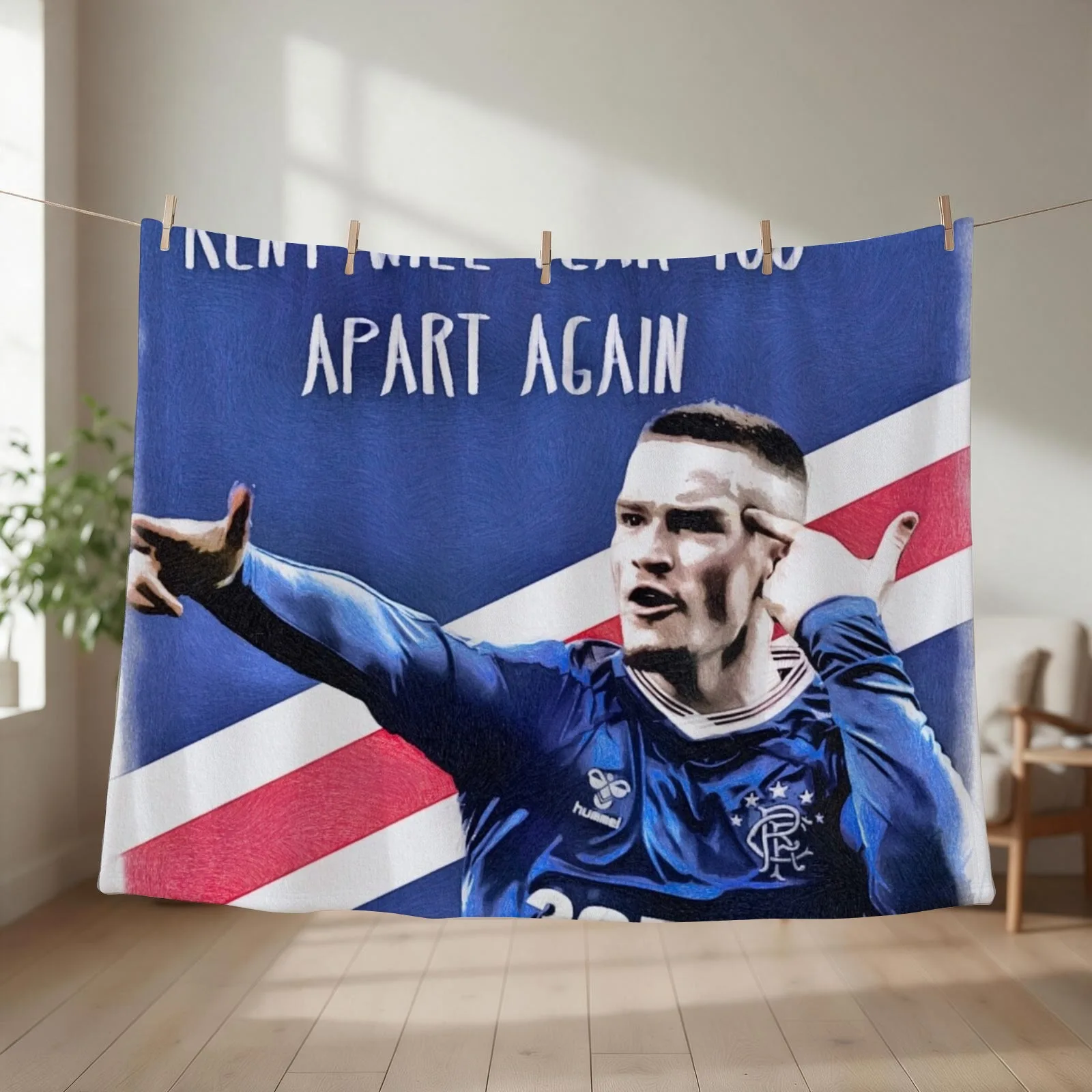 Kent will tear you apart again Throw Blanket couch cozy soft plush fuzzy picnic outdoor blanket
