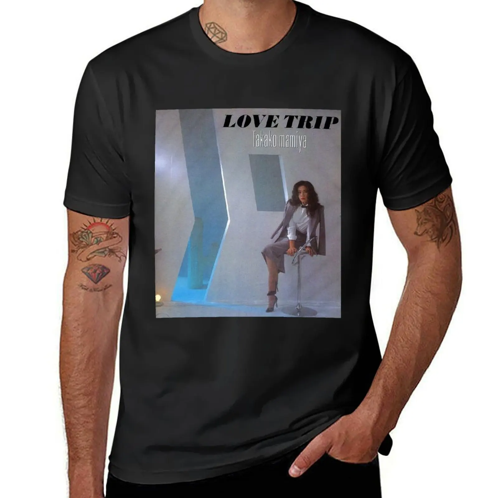 Takako Mamiya - Love Trip T-Shirt cute clothes hippie clothes workout shirts for men