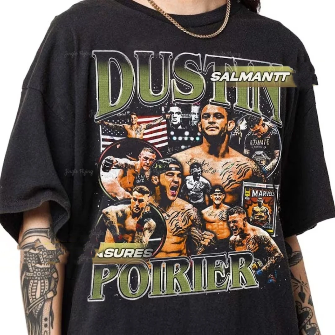 Dustin Poirier Lafayette Unisex Softstyle T-Shirt  Tribute Aesthetic Sweatshirt