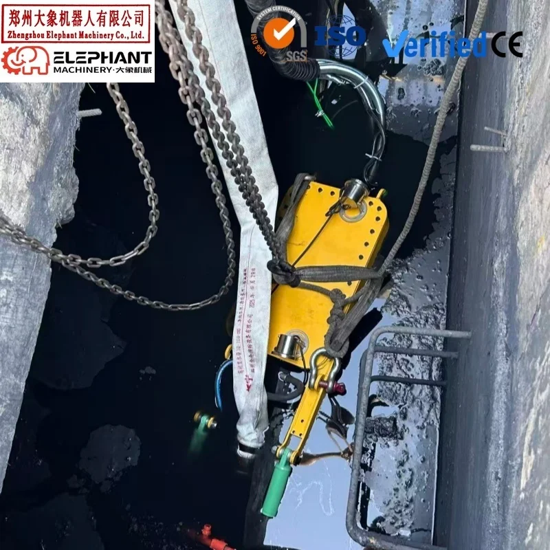 Fully Automated Underwater Dredging Robot For River Drainage And Silt Removal