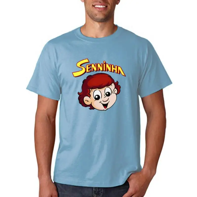 Title: Ayrton senna senninha shirt high quality cotton man T-shirt fashion 100% cotton t-shirt_1