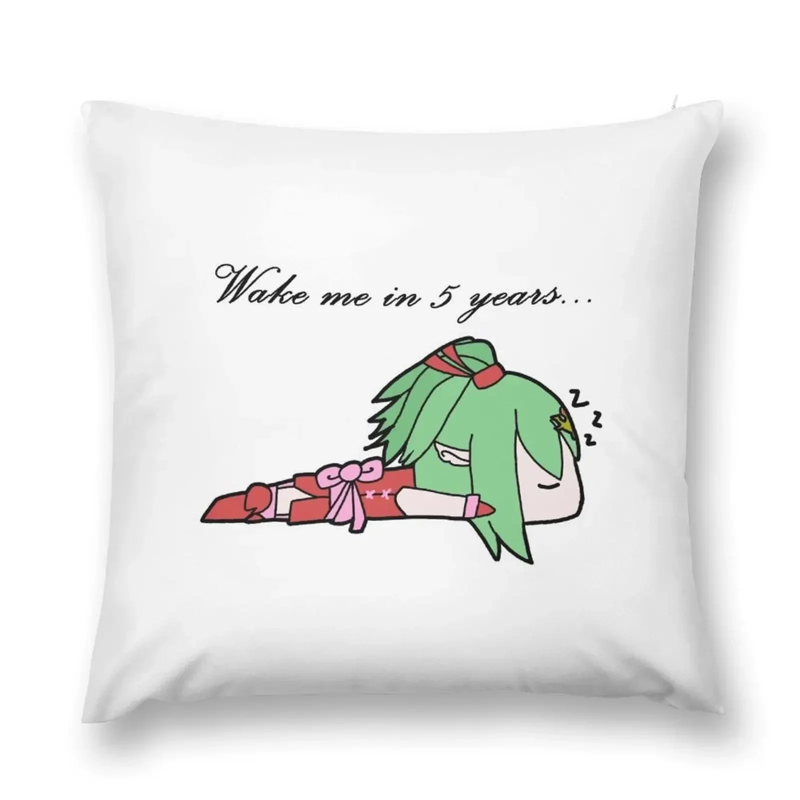 

Wake Me In Five Years - Tiki Throw Pillow Decorative Cushion Ornamental Pillow Pillowcases Bed Cushions pillow