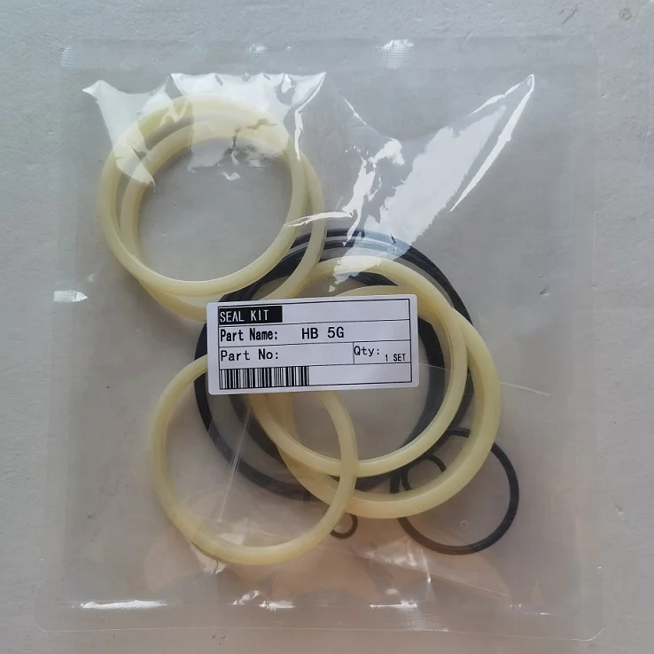 

Furukawa HB5g hydraulic Breaker Complete Seal Kit Kent khb5g Rock Hammer stamp oil seal kits 10560