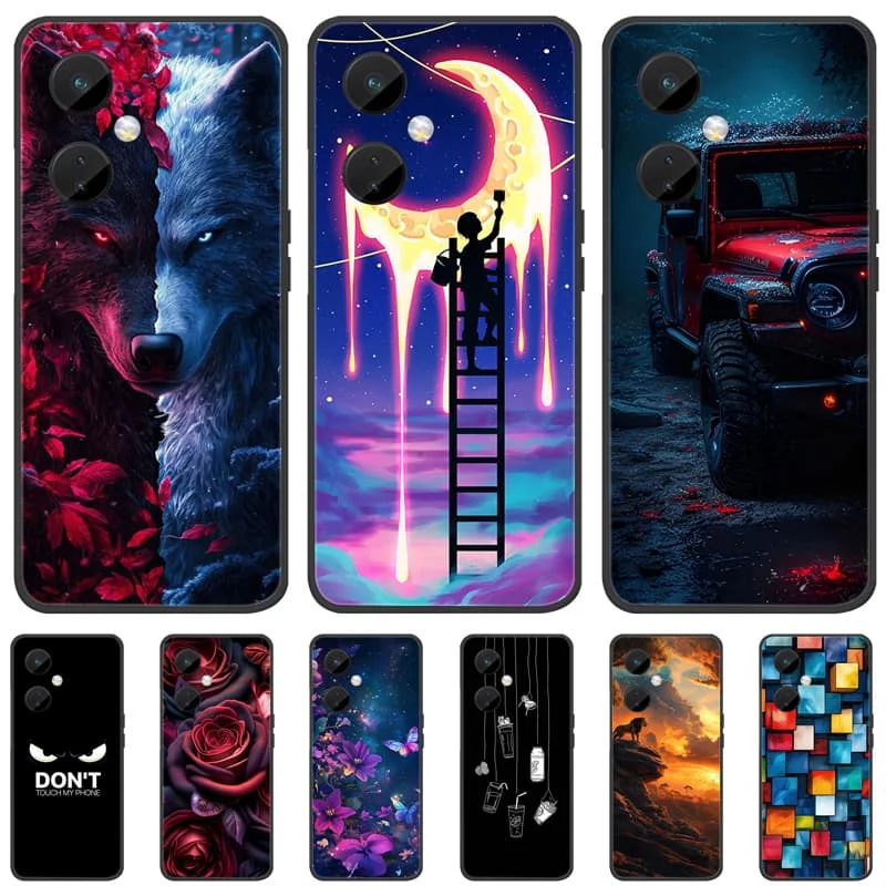 Funda para OnePlus Nord CE 3 5G Funda Nord CE3 Lite Funda protectora de silicona fresca para One Plus Nord CE3 Lite 5G Funda Coque