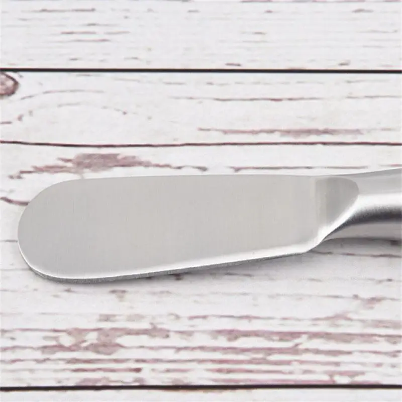 Stainless Steel Butter Knife Perforated Cheese Dessert Jam Cream Tableware Portable Cream Cheese Slicer Fine Kitchen Small Tools