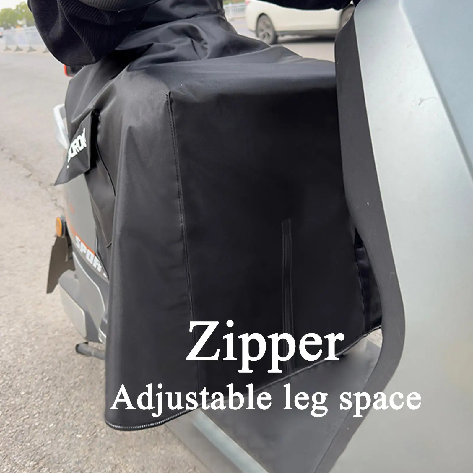 

Фартук для скутера, толстый зимний теплый водонепроницаемый защитный чехол для ног скутера, фартук для электронного велосипеда, защитное одеяло для зимнего вождения, снежный день, грязь