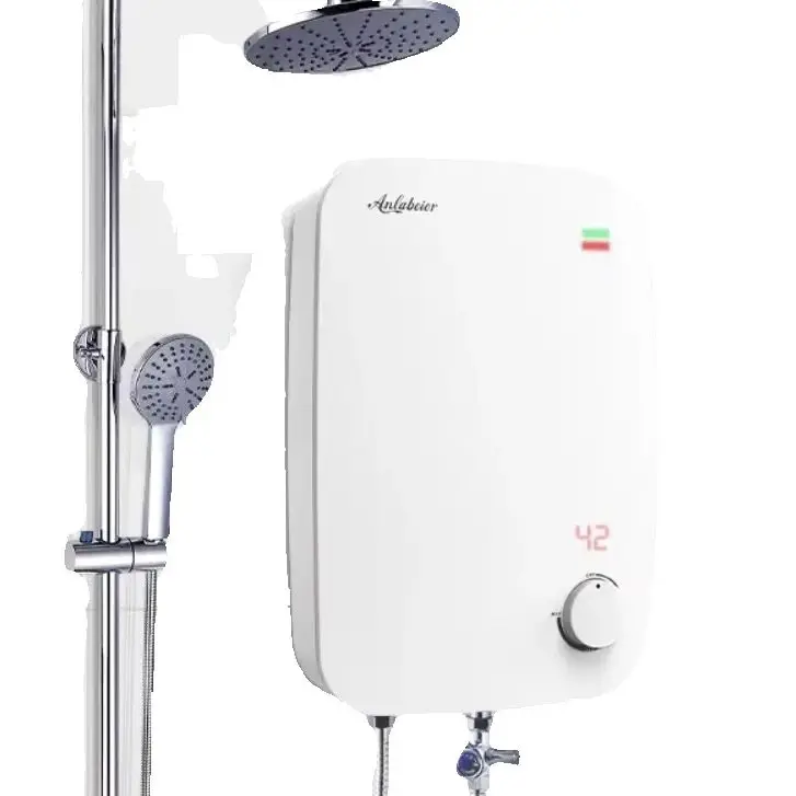 

Wall Mounted 3500W-5500W 220V Stainless Steel Heating element Anlabeier Tankless Electric Water Heaters