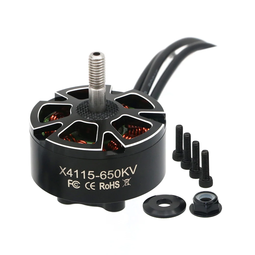 

Angel X4115 4115 400KV 650KV 8S Brushless Motor 6mm Shaft For RC FPV Drone Parts