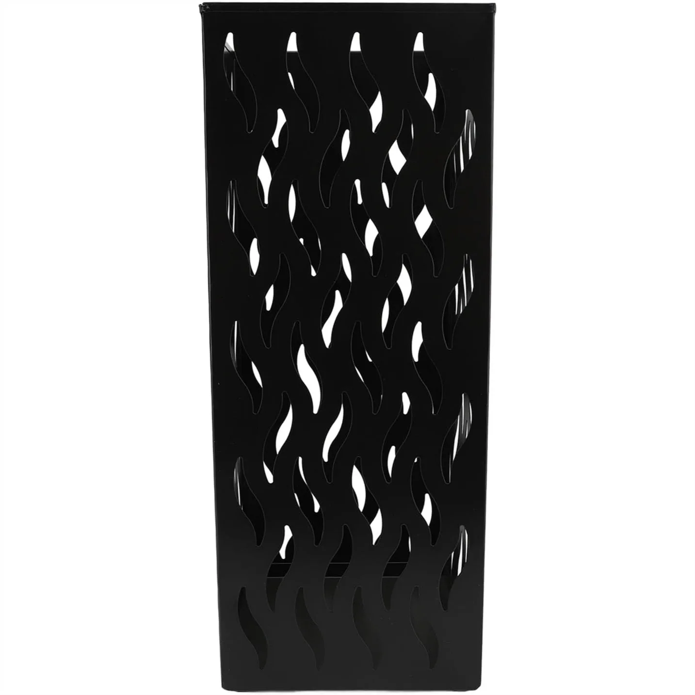 

Metal Umbrella Stand for Entryway, Compact Design Holds Large & Small Umbrellas, Indoor Outdoor Use Black