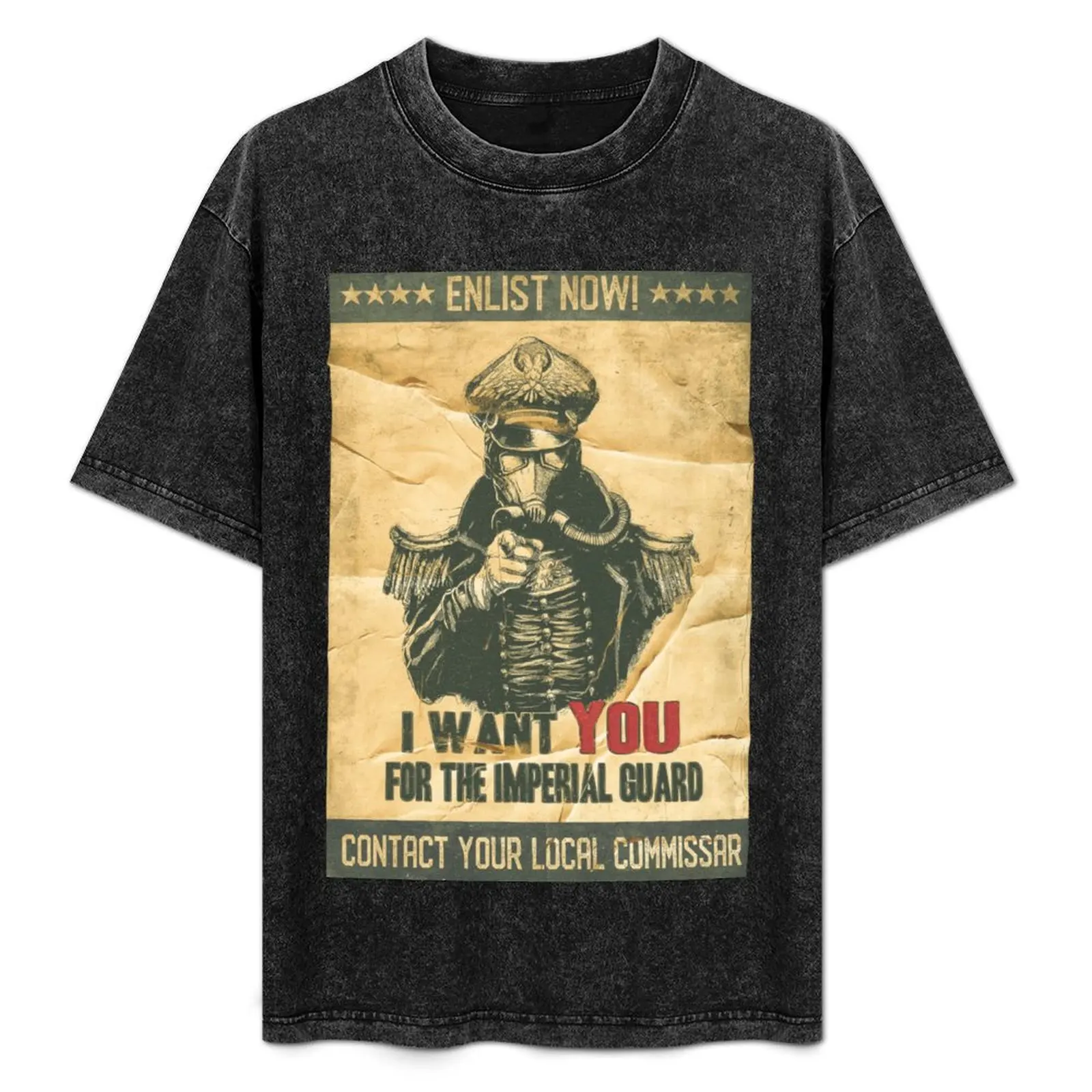 

Imperial Guard recruitment poster T-Shirt topping Clothing kawaii clothes anime shirts men