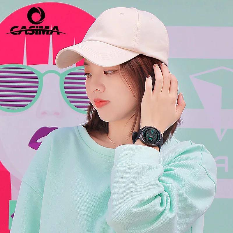 CASIMA 2149 Fashion Men's Watches Waterproof Creative Design Waterproof 50m Silicone Strap Quartz Watch For Men