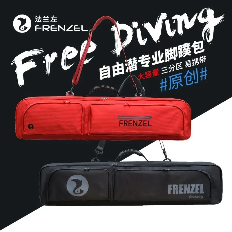 FRENZEL Diving  Fin Carry Bag Mesh Backpack For Gull Diving C4 Freediving Fins Glove Mask Snorkel etc Underwater Gear  Equipment