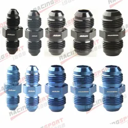AN3 AN4 AN6 AN8 AN10 AN12 AN16 AN20 Straight Male Flare Union Fitting Adapter