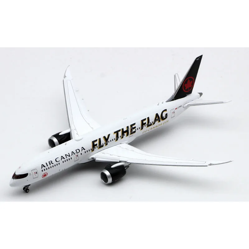 EW4789013A سبيكة تحصيل طائرة هدية JC أجنحة 1:400 الهواء كندا بوينغ B787-9 دييكاست نموذج طائرة C-FVLQ اللوحات أسفل #5