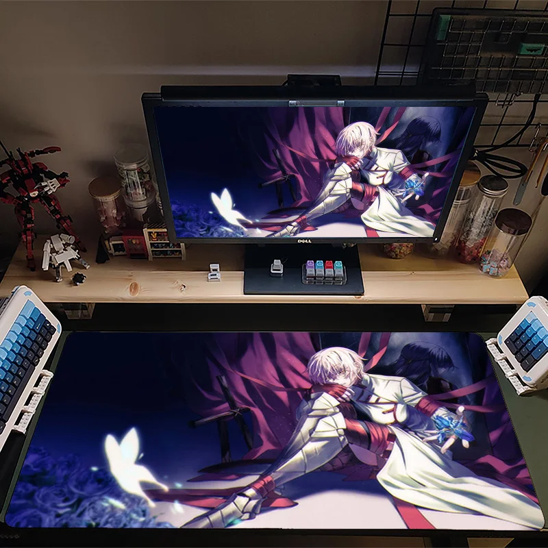 

XL Anime The Case Study Of Vanitas Mousepad HD Printing Computer Gamers Locking Lock Edge Mouse Pad XXL Keyboard PC Desk Mat Pad