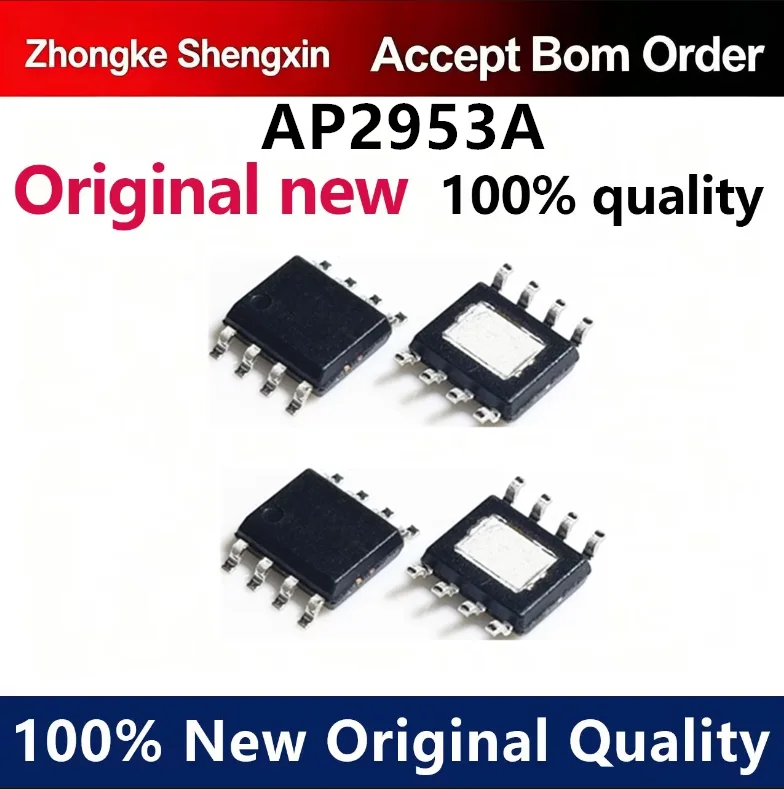 （5pcs-10pcs）Brand new original genuine AP2953AS8PRG AP2953A silk screen 2953A patch power supply voltage reduction