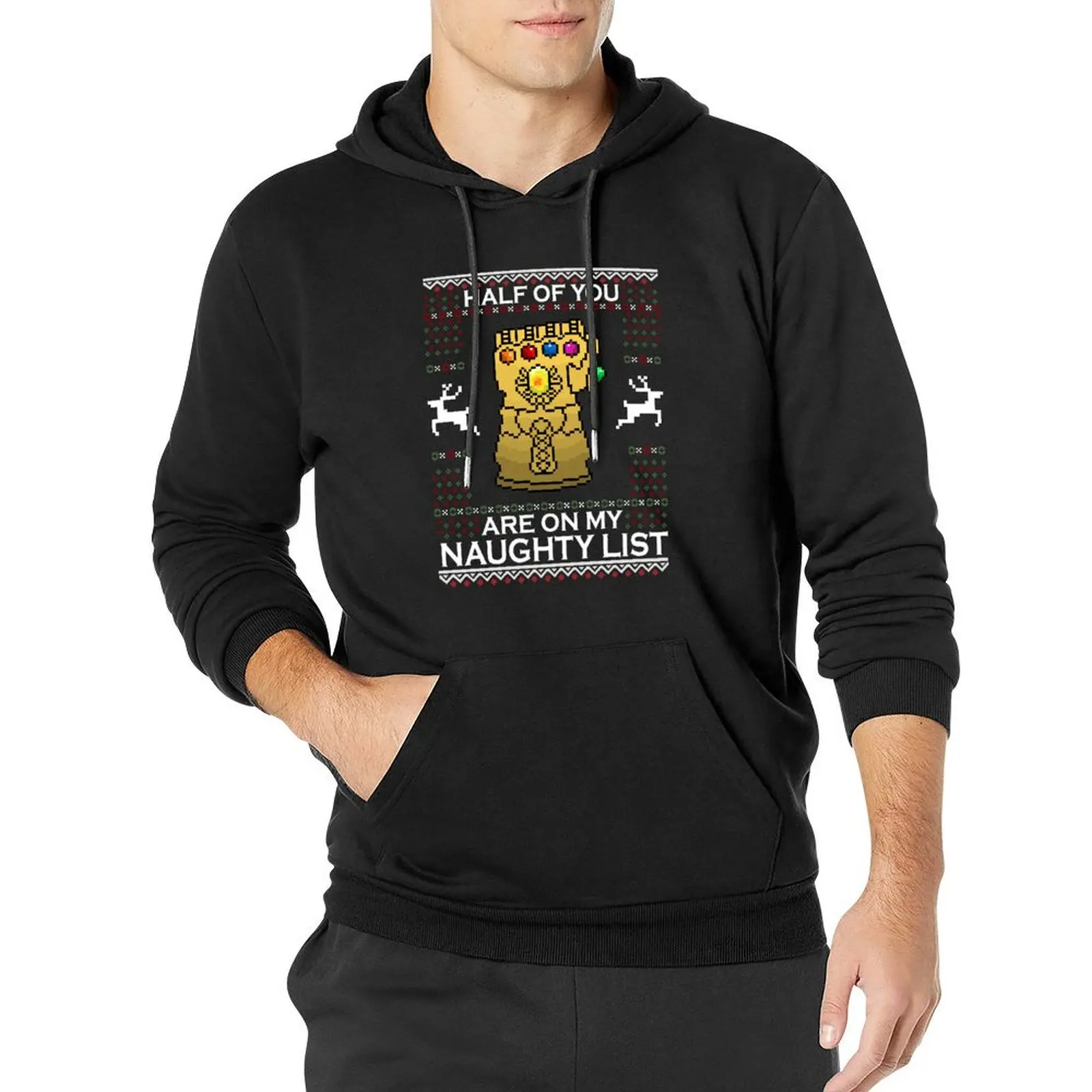 Infinity Xmas Pullover Hoodie winter clothes men's clothes mens hoodie