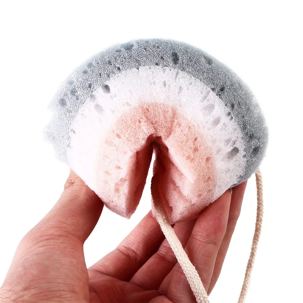 Cepillo de masaje suave de alta calidad, exfoliación, accesorios de baño, cepillo corporal, esponja para frotar la ducha, Bola de baño, depurador de esponja