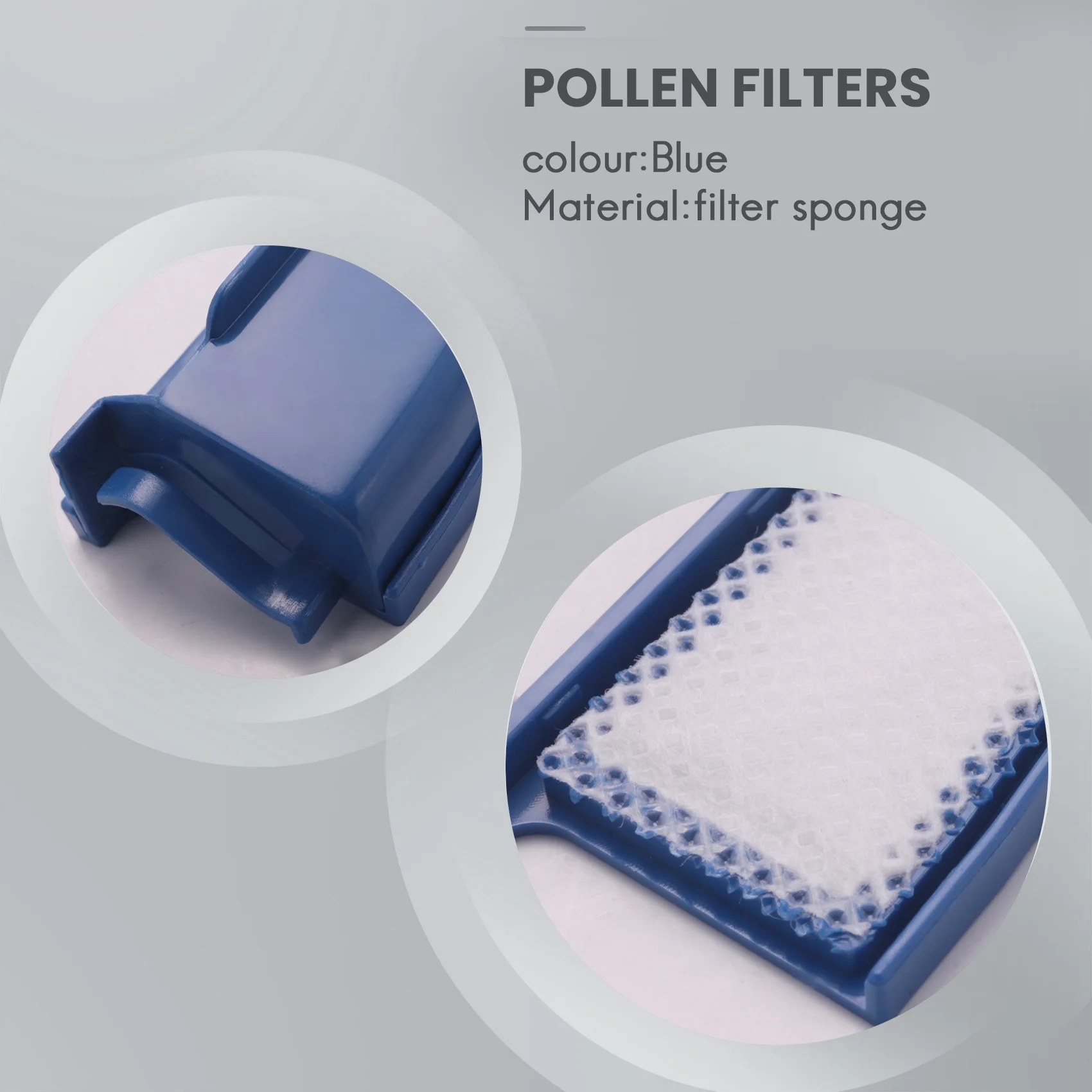 Filter Kits for for Include 2 Reusable Filters & 6 Disposable Ultra-Fine Filters
