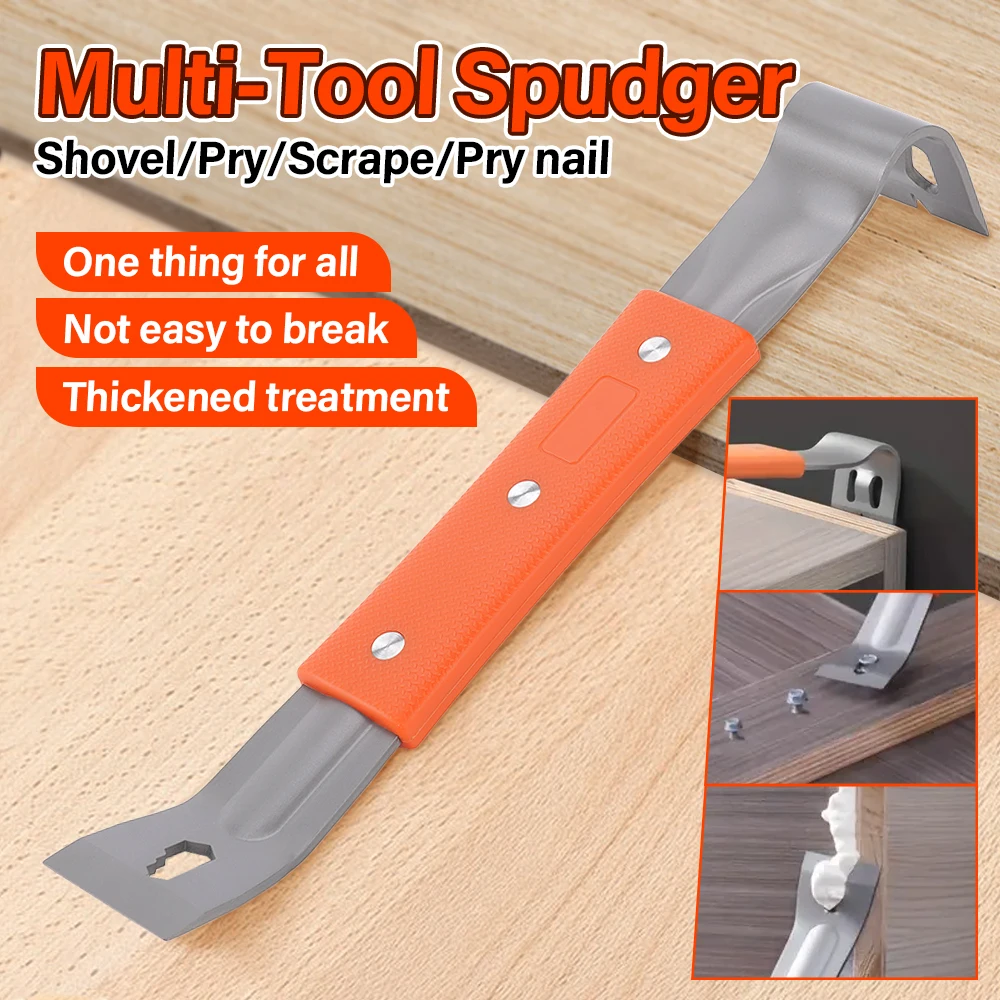 مزيل التيلة أداة متعددة Spudger لإصلاح المنزل صيانة السيارات بناء الديكور النجارة مكشطة متعددة الوظائف