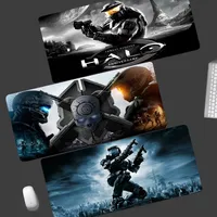 halo Your Own Mats Keyboards Mat Rubber Gaming mousepad Desk Mat Size for Game Keyboard Pad for Gamer