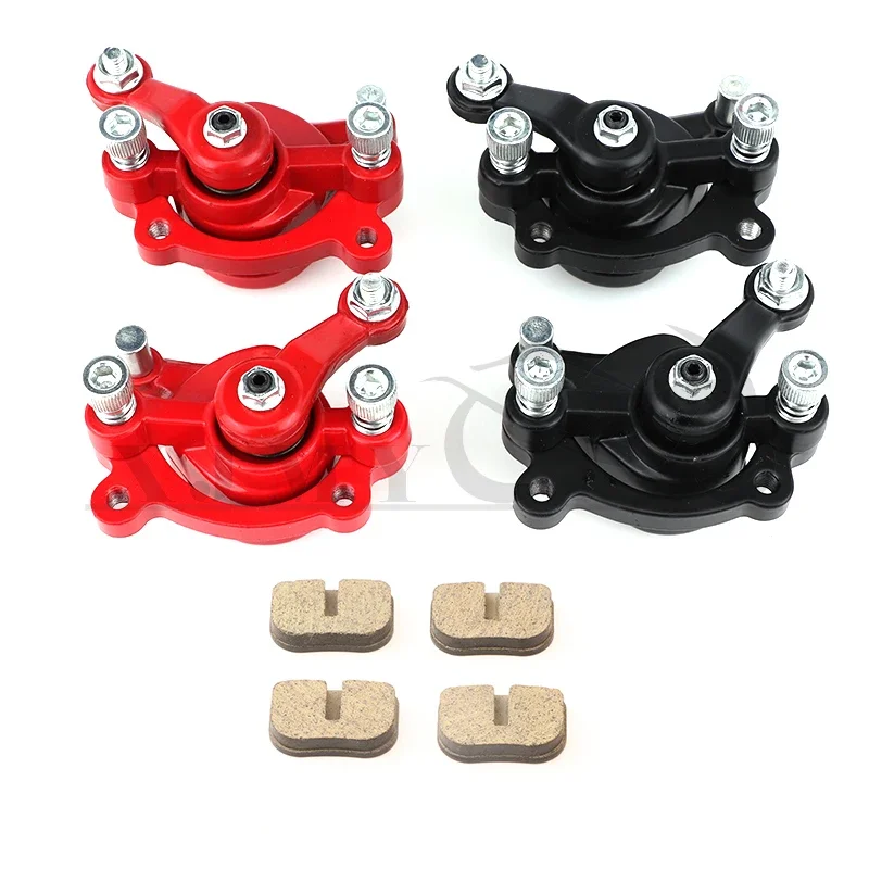 Front Rear Disc Brake Caliper Pads For 43cc 47cc 49cc Mini Moto Kids ATV Quad Minimoto Pit Dirt Pocket Bike Gas Scooter Parts